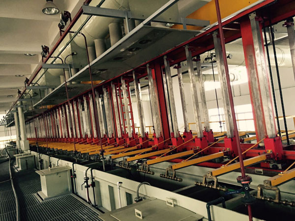 垂直升降電鍍自動生產線產品詳細展示