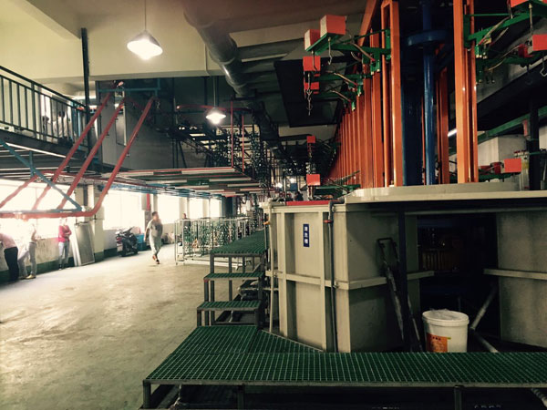 垂直升降電鍍自動生產線產品詳細展示